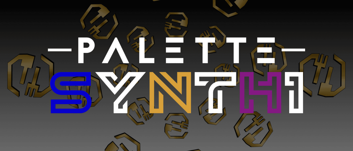 Palette Synthi Logo Banner