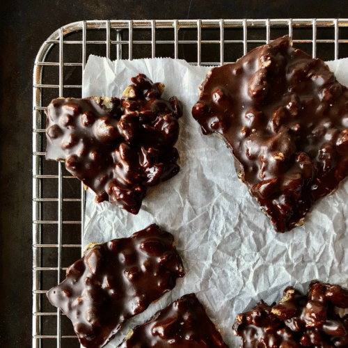 Vanilla Quinoa Crunch Chocolate Bark - Image 4